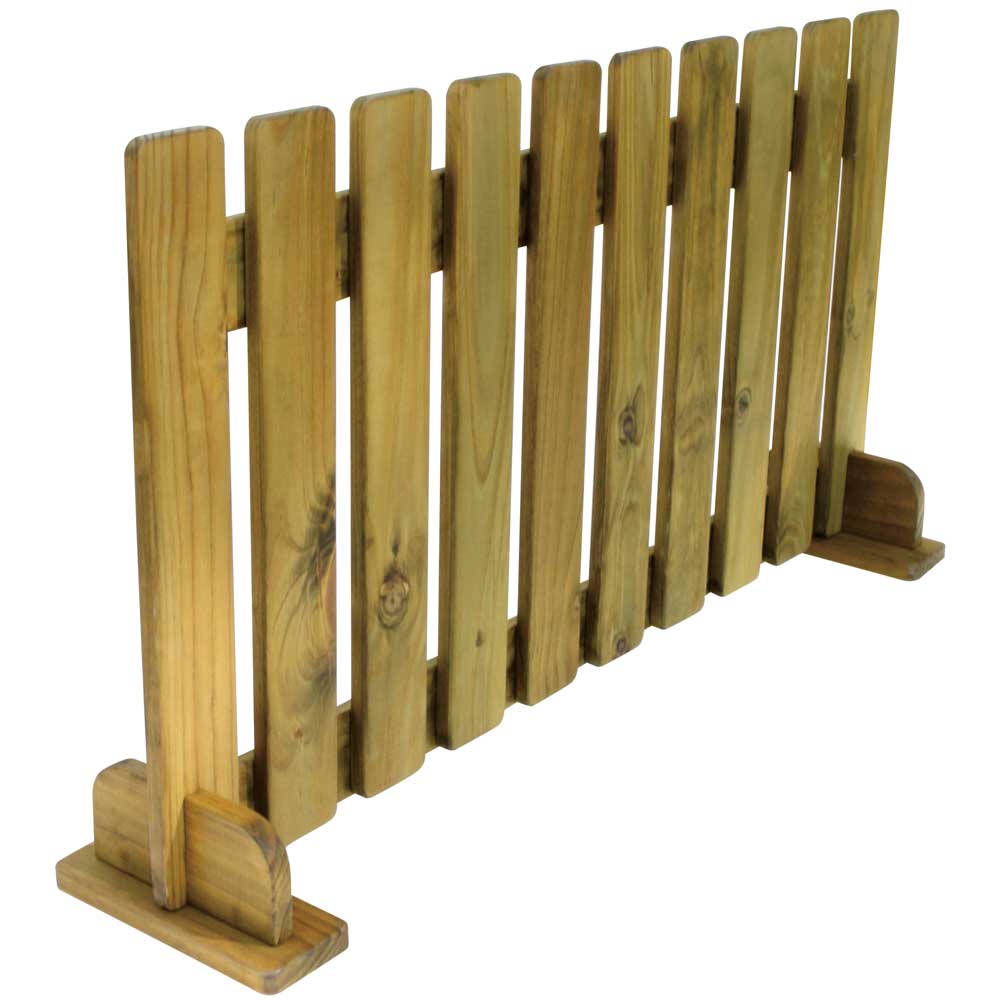 Outdoor Wooden Partition Fence (Long)