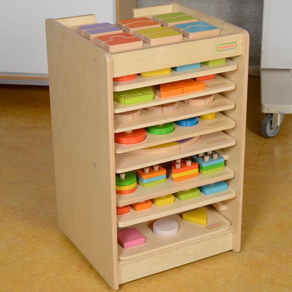 Board Toy Storage Tower (10Pcs)