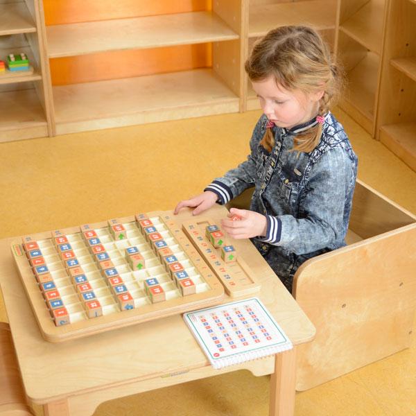 1-100 Counting Board