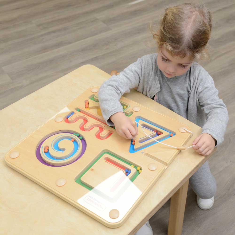 Lines & Shapes Magnetic Sliding Maze