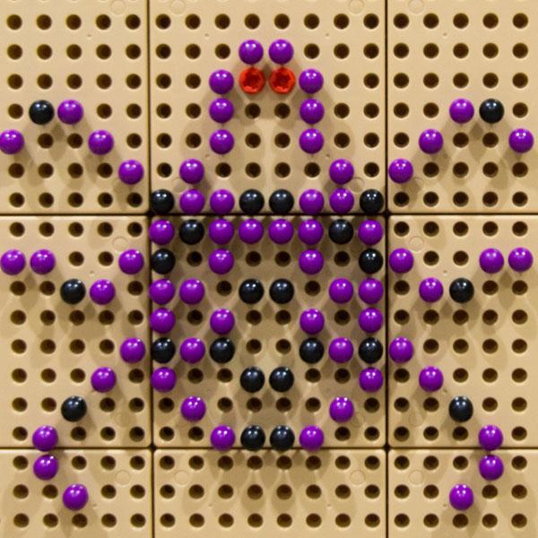 STEM Wall Pegs Set 1 (512Pcs)