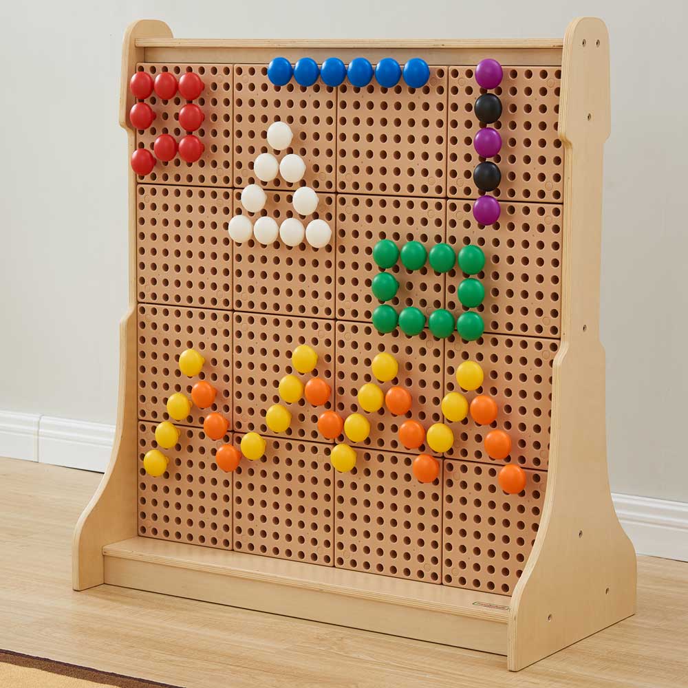 Free Standing Toddler STEM Wall