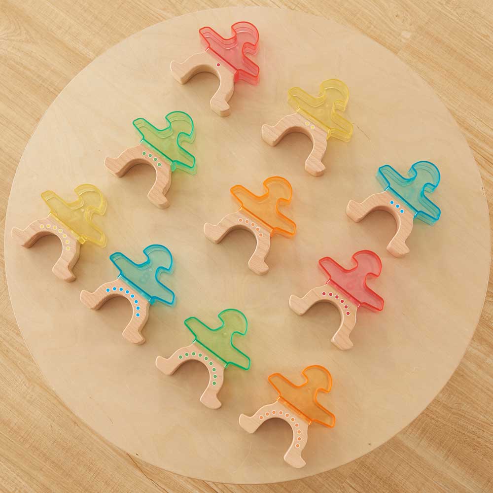 1-10 Interchangeable Stacking Men