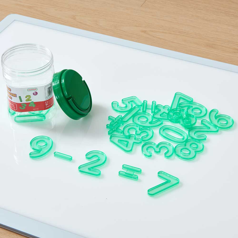 Translucent Numbers 26pcs
