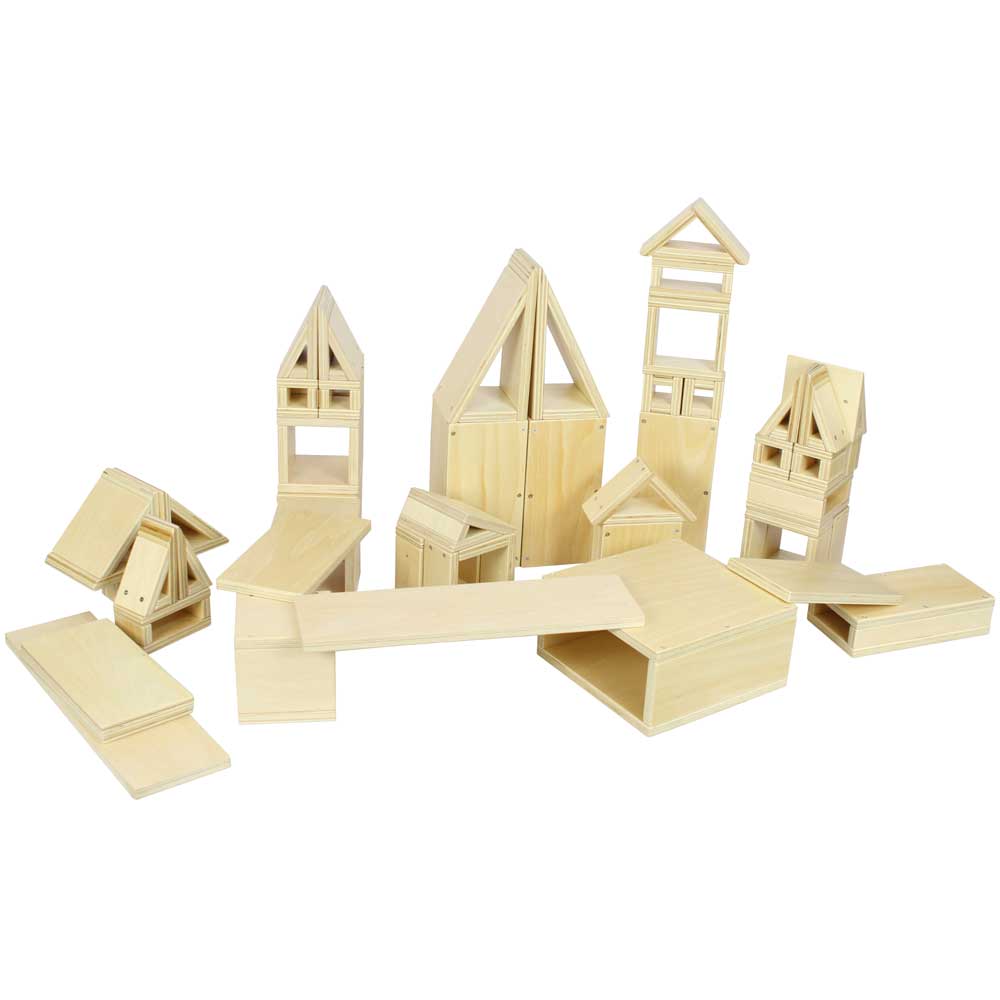 Giant Hollow Blocks 48 Pc Set
