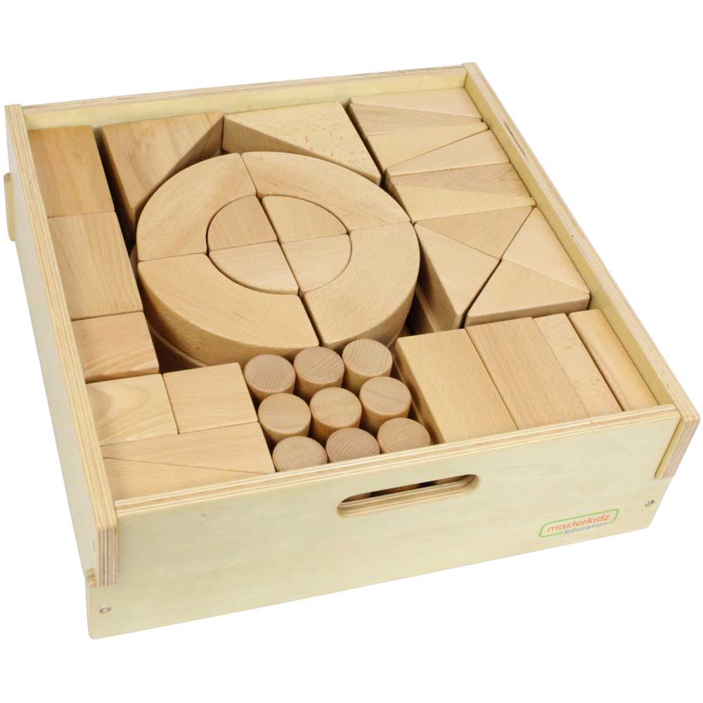 Wooden Block Set 92 Pcs
