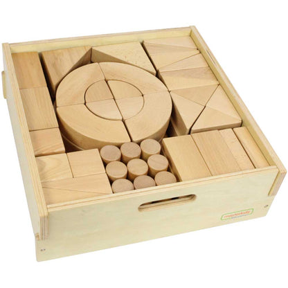 Wooden Block Set 92 Pcs