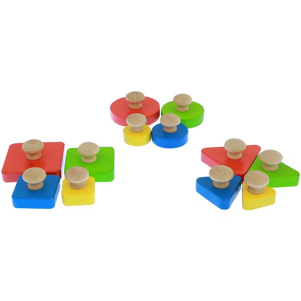Shape, Size & Colour Learning Peg Board