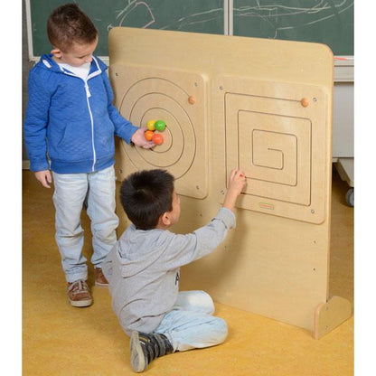 Square Sliding Maze Wall Element