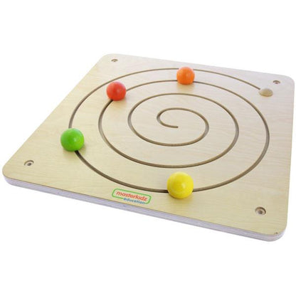 Spiral Sliding Maze Wall Element