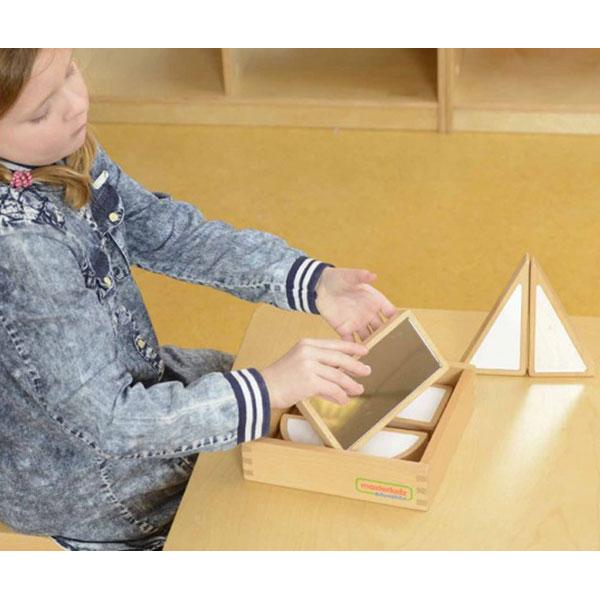 Mirror Block & Dry Erase Block (Tray Inc)
