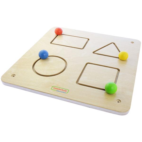Sliding Geometric Shapes Wall Element