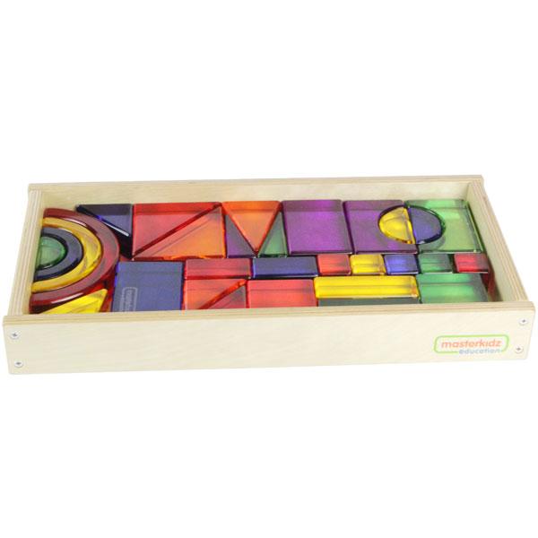 Translucent Colour Block Set 30Pc