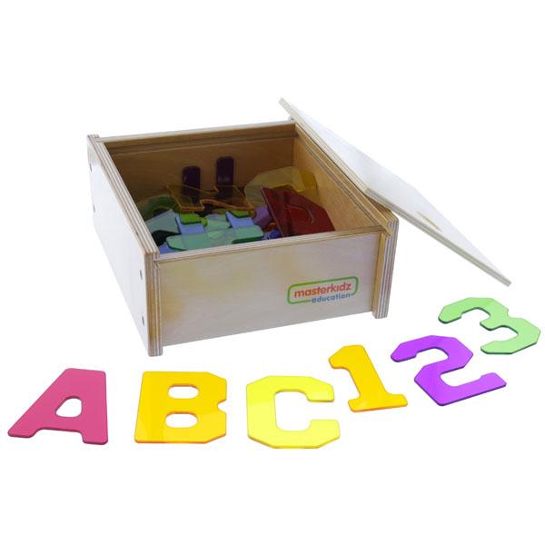 Translucent Numbers & Alphabet 38 Pcs – Masterkidz Australia