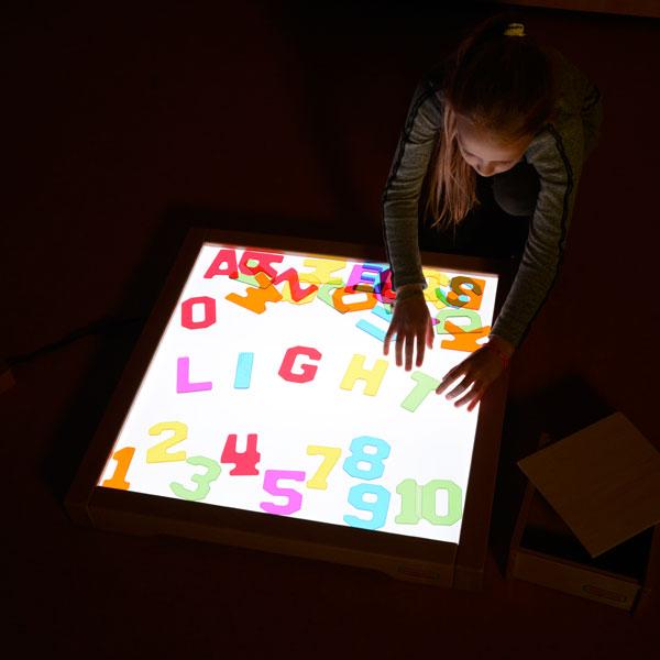 Translucent Numbers & Alphabet 38 Pcs