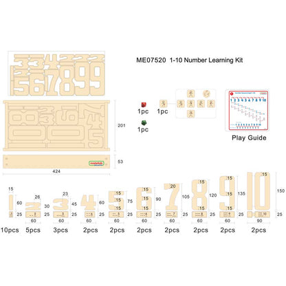 1-10 Number Learning Kit