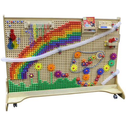 Free Standing Mobile Stem Wall 1660