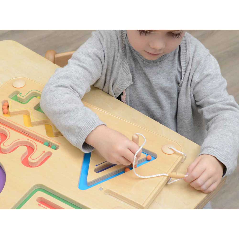 Lines & Shapes Magnetic Sliding Maze