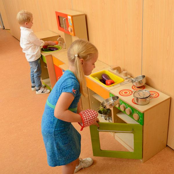 Kitchen & Laundry Corner - Cupboard with Microwave Oven
