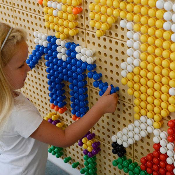 STEM Wall Pegs Set 1 (512Pcs)