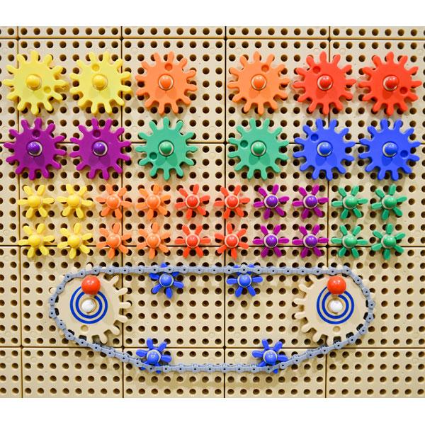 STEM Wall Gears & Chain 39Pc