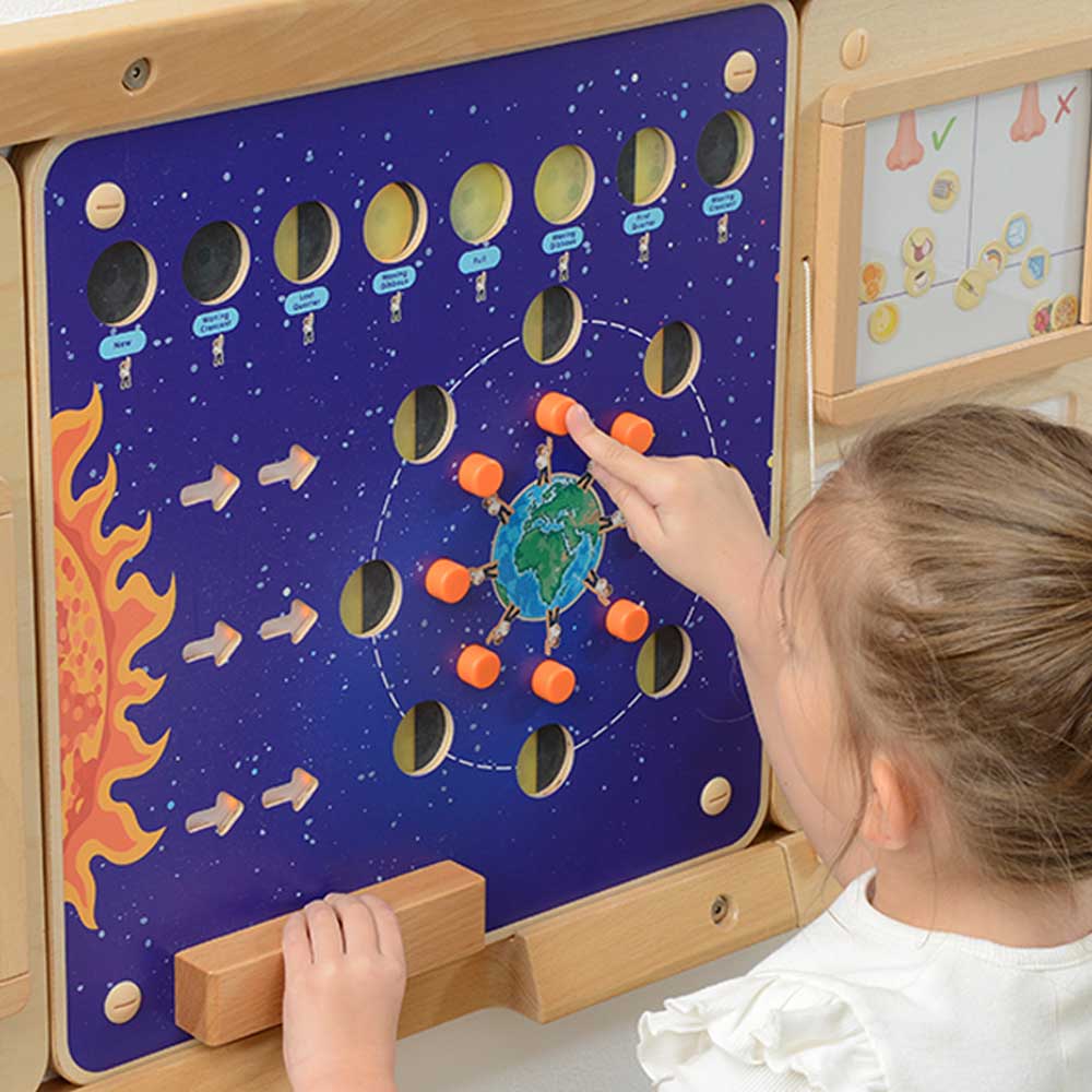 Moon Phases Wall Element