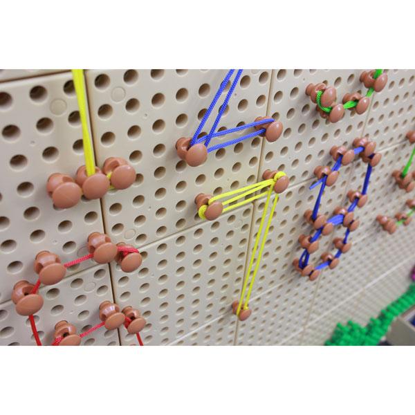 STEM Wall Lacing Pegs 200Pcs