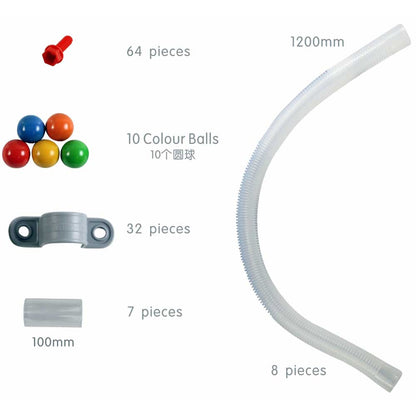 STEM Wall Tubes 121Pcs