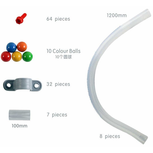 STEM Wall Tubes 121Pcs