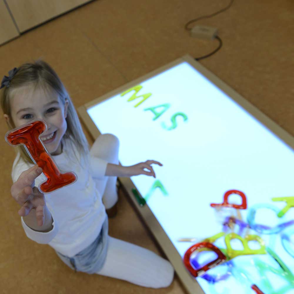 Squashy Uppercase Alphabet & Numbers 36 Pcs