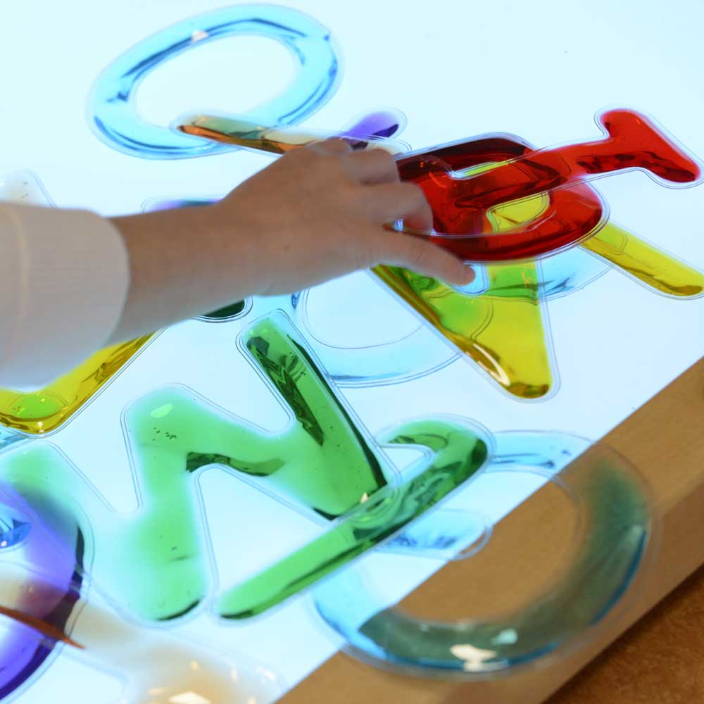 Squashy Uppercase Alphabet & Numbers 36 Pcs