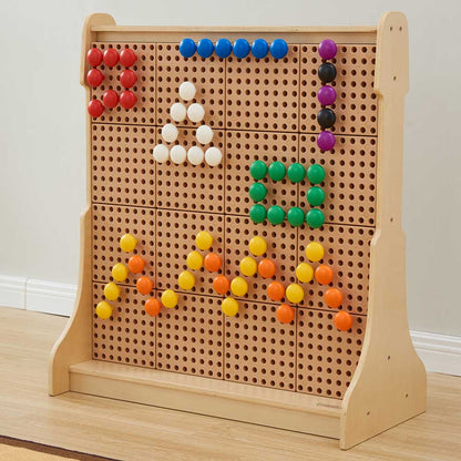 Free Standing Toddler STEM Wall