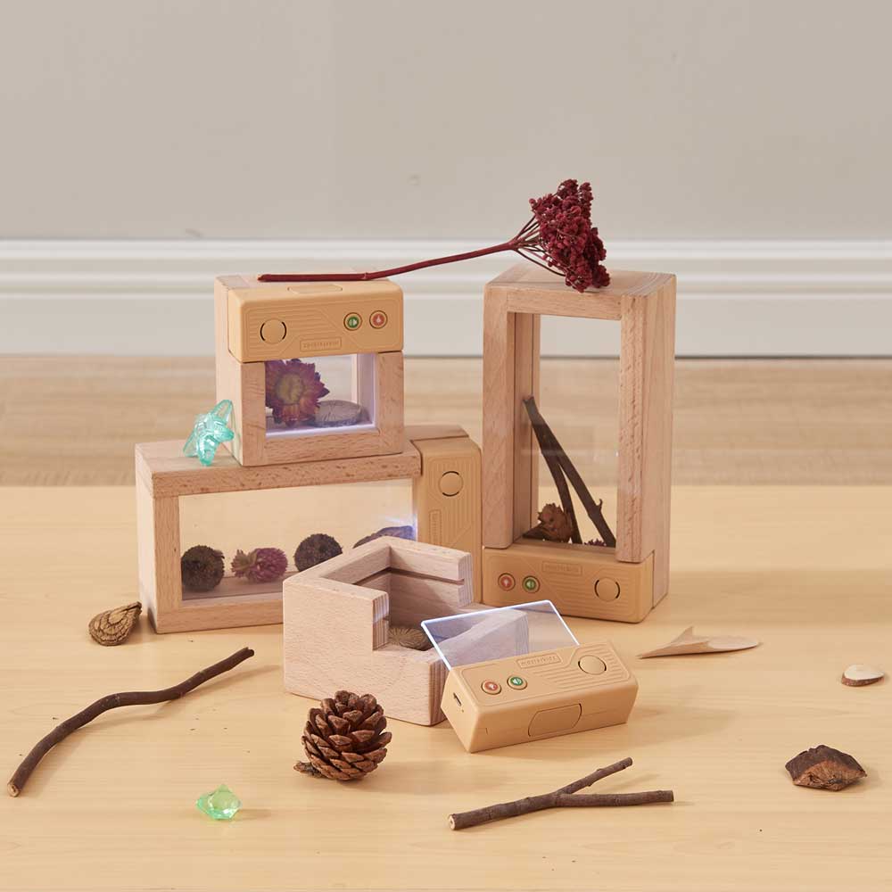 Record 'N Talk Discovery Light-Up Blocks
