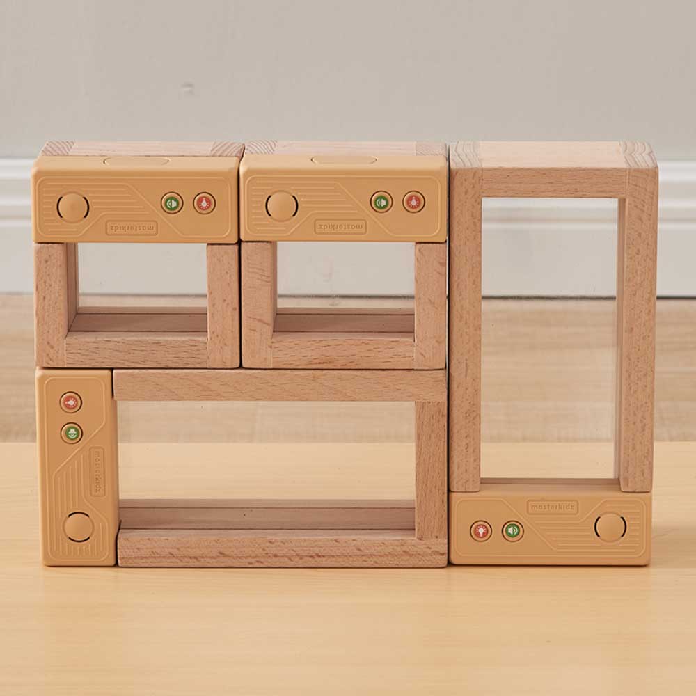 Record 'N Talk Discovery Light-Up Blocks – Masterkidz Australia
