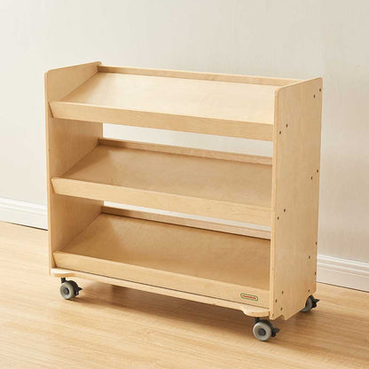 MOBILE INCLINDED SHELVING UNIT