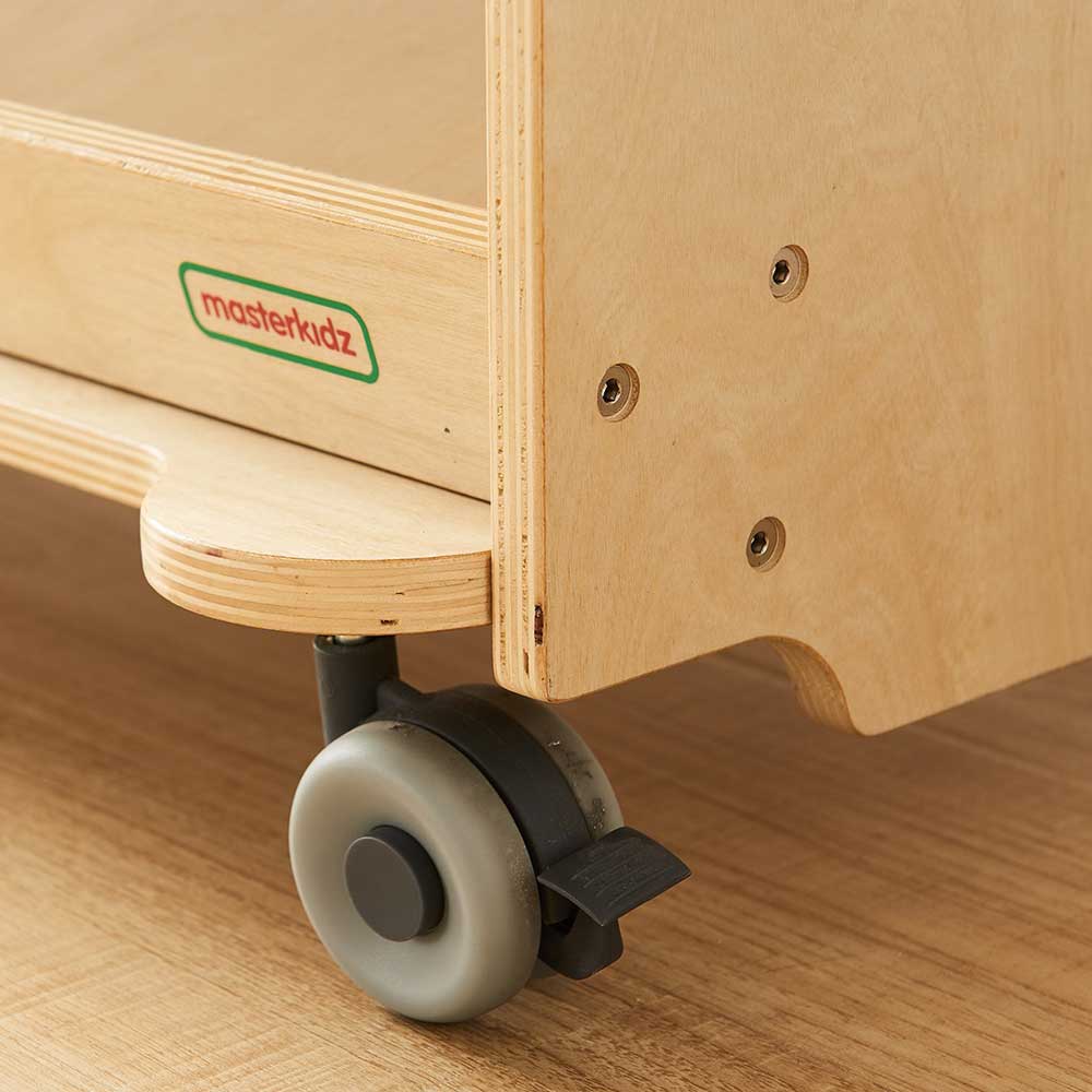 MOBILE INCLINDED SHELVING UNIT