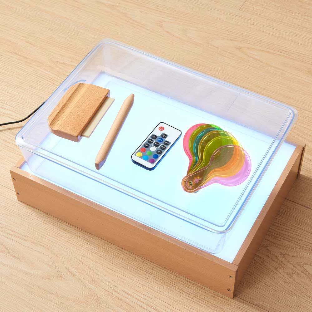 Sand & Water Play Tray with Lid