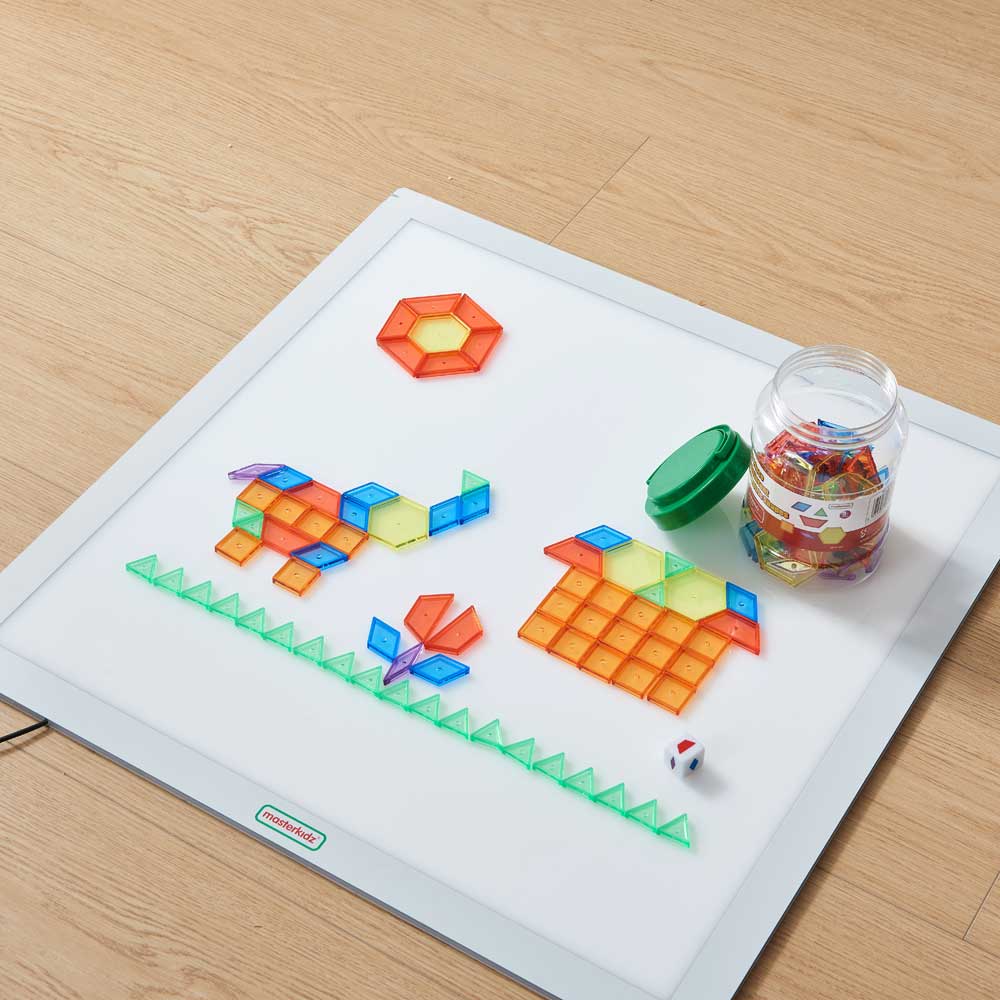 Translucent Geometric Shapes 140pcs