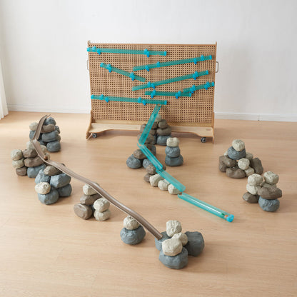 Water Chute & Ball Run 92 Pieces