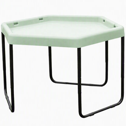 HEXAGONAL TUFF TRAY WITH STAND
