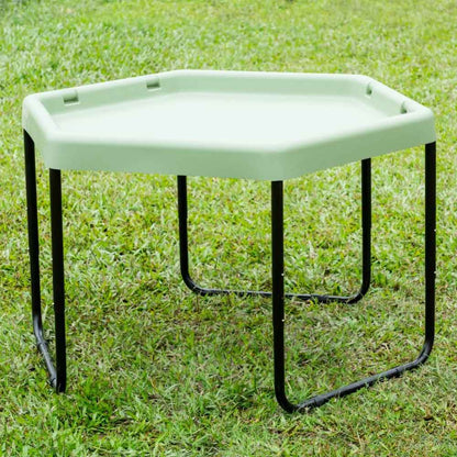 HEXAGONAL TUFF TRAY WITH STAND