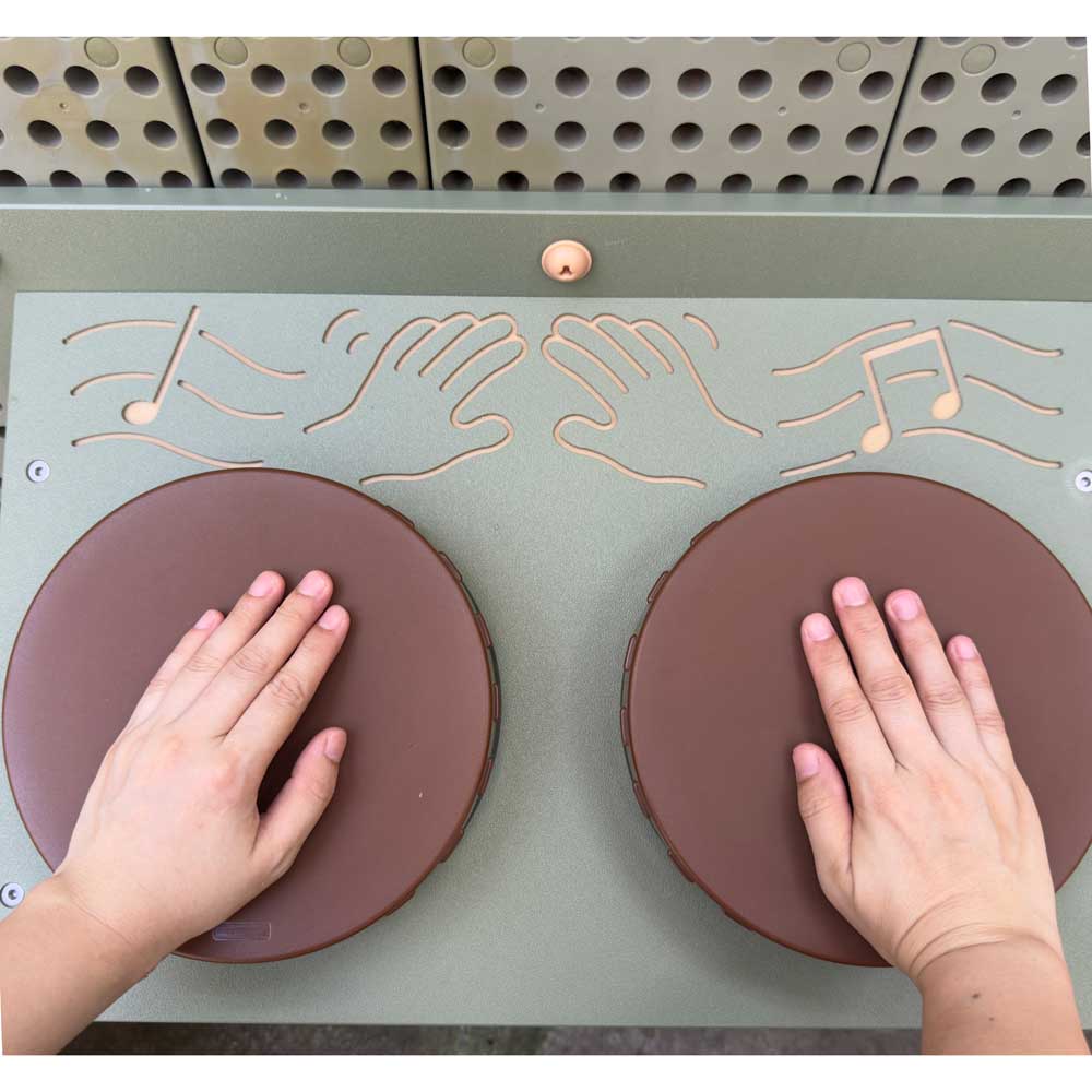 STEM Wall Outdoor Drum Set
