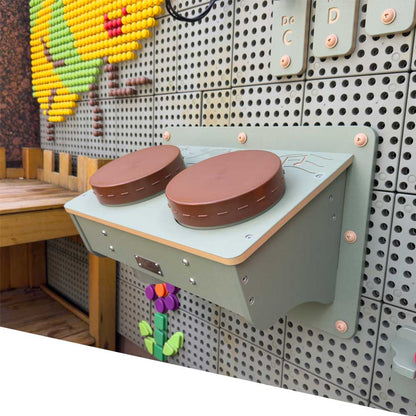 STEM Wall Outdoor Drum Set