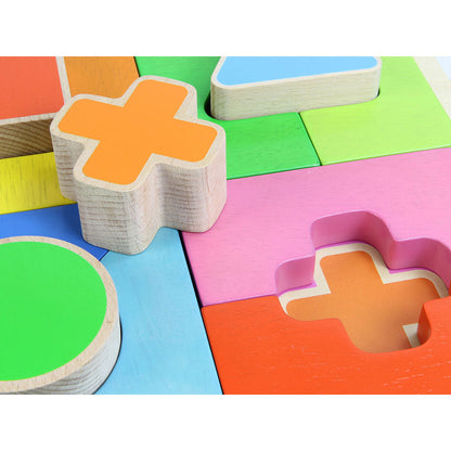 Geometric Puzzle Board