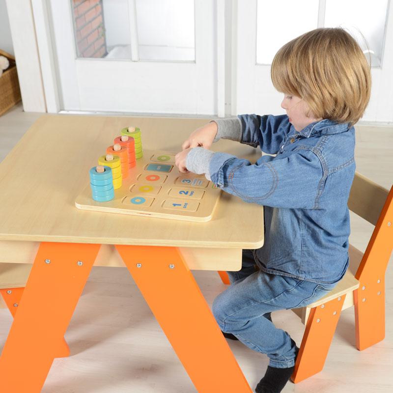 Counting And Colours Learning Board