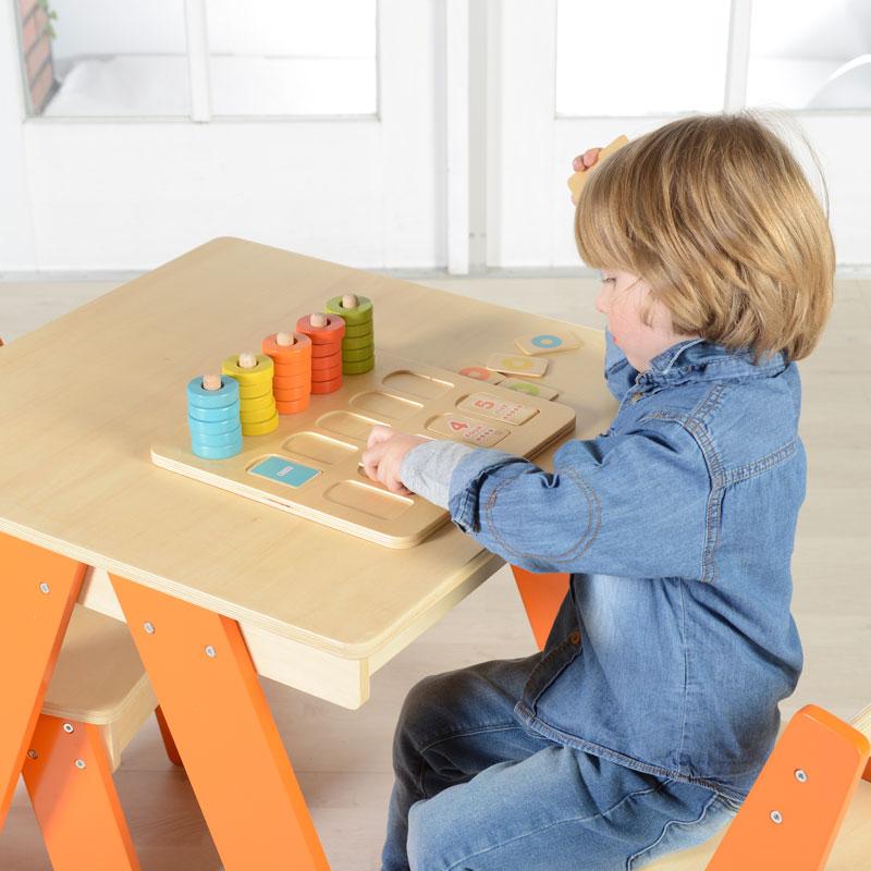 Counting And Colours Learning Board