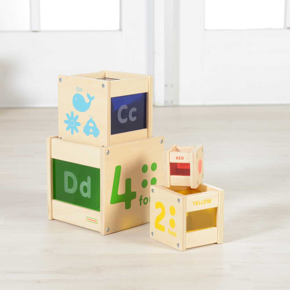 Colour Discovery Stacking Cubes