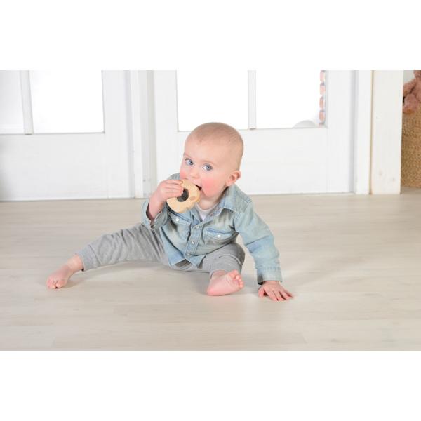 All Natural Wooden Teether Apple