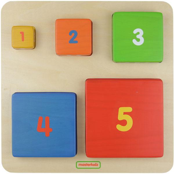 Numbers & Colours Stacking Blocks – Masterkidz Australia