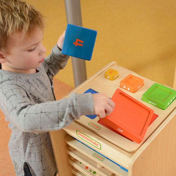 Numbers & Colours Stacking Blocks